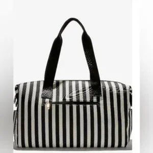ALICE & OLIVIA Duffle Bag Positano Stripe